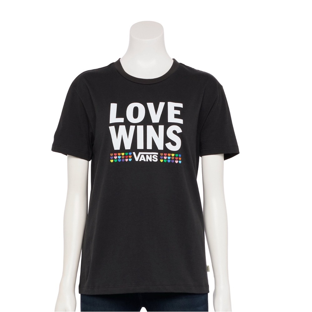 Vans Love Wins Black T-Shirt
